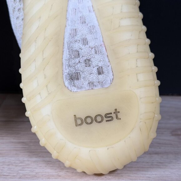 Adidas Yeezy Boost 350 V2 Natural Shoes Mens Size 10.5 Cream Sneakers FZ5246 - Picture 13 of 15